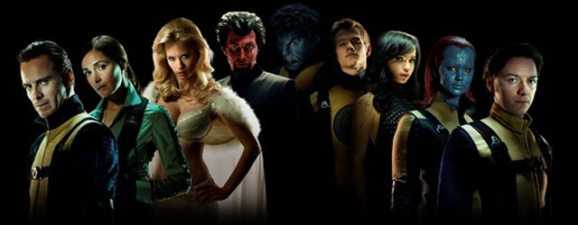 תמונה ראשונה של צוות "X-Men: First Class", עם מוטאנטים ותיקים בגירסאות צעירות, ודמויות חדשות